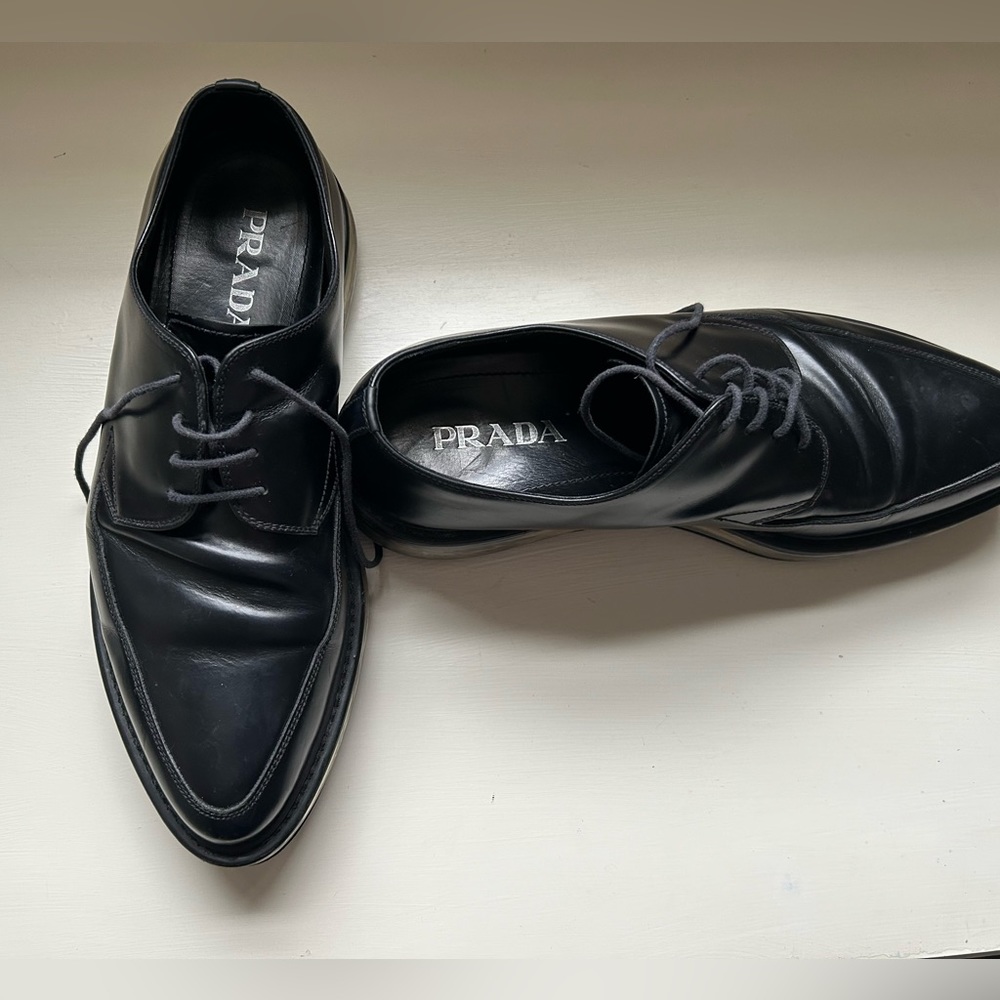 Prada Loafers Shoes Air Bubble Midsole